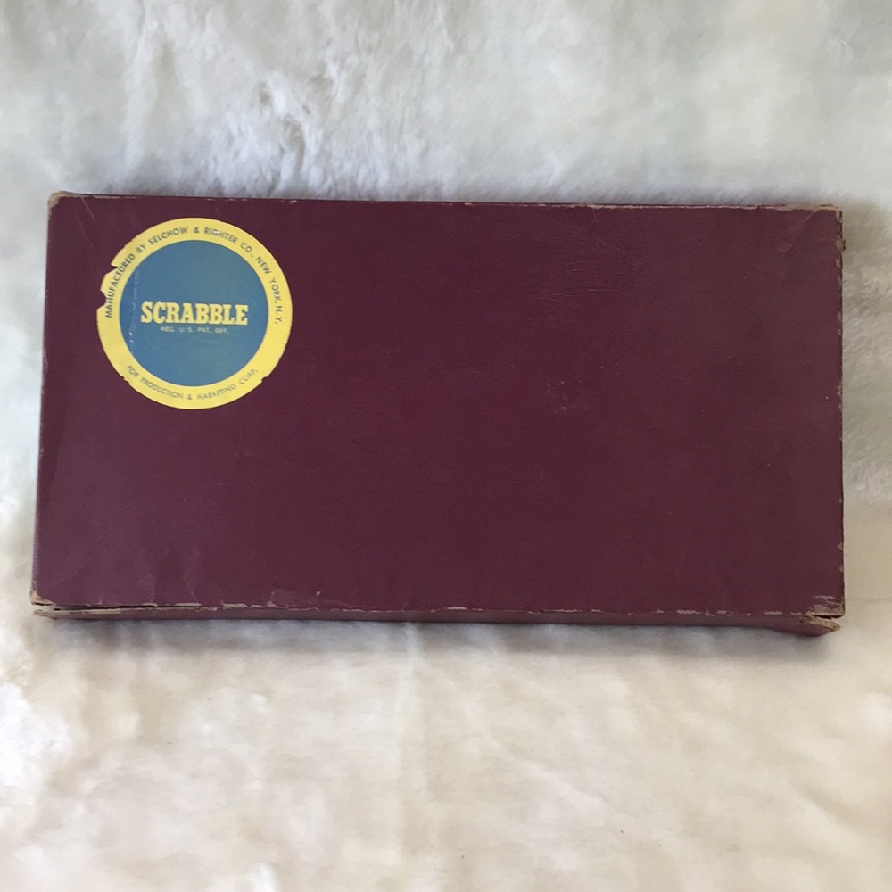 Vintage 1940s-1950s Scrabble